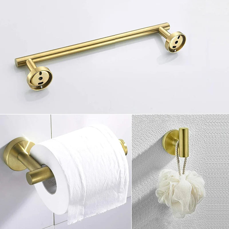 WLWTHG04BG-191 Juego de accesorios para baño de 3 piezas