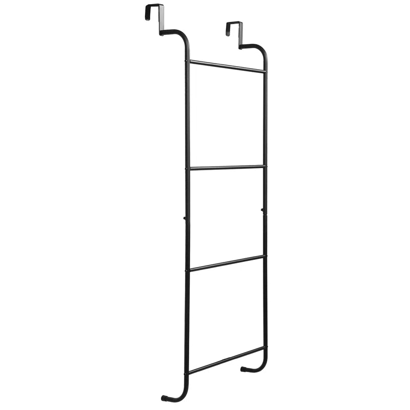 WAYTB-HOM0071BLK Barra para toallas para colocar sobre la puerta de 43,5''