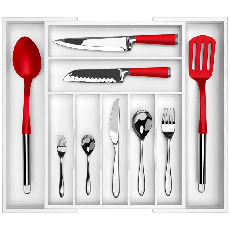 Organizador de cajones para utensilios de cocina