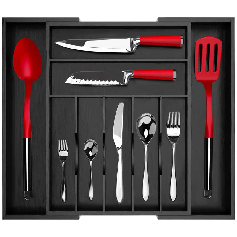 Organizador de cajones para utensilios de cocina