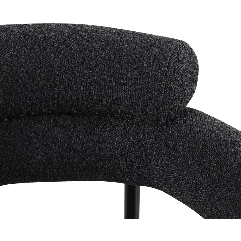 Sillón tapizado Boucle (juego de 2)