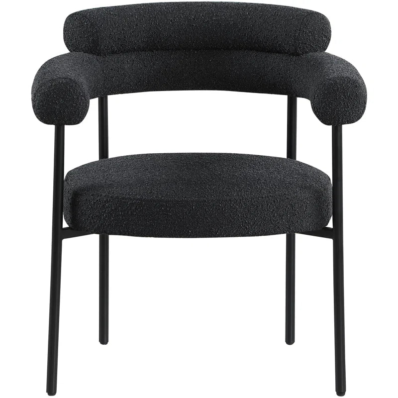 Sillón tapizado Boucle (juego de 2)