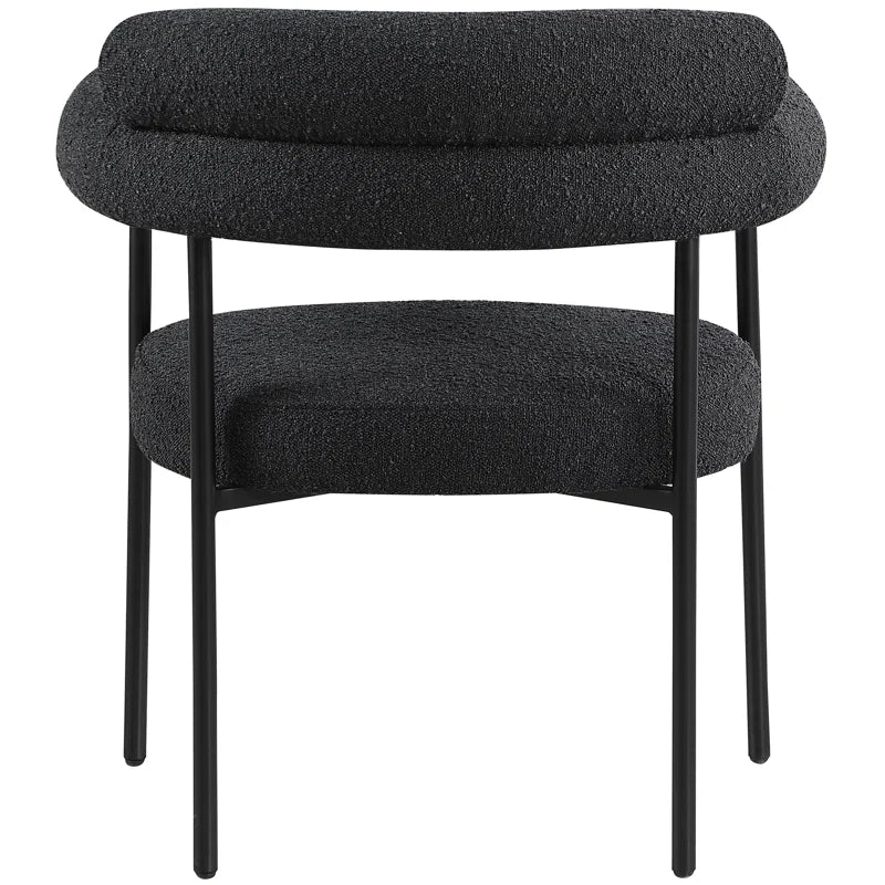 Sillón tapizado Boucle (juego de 2)