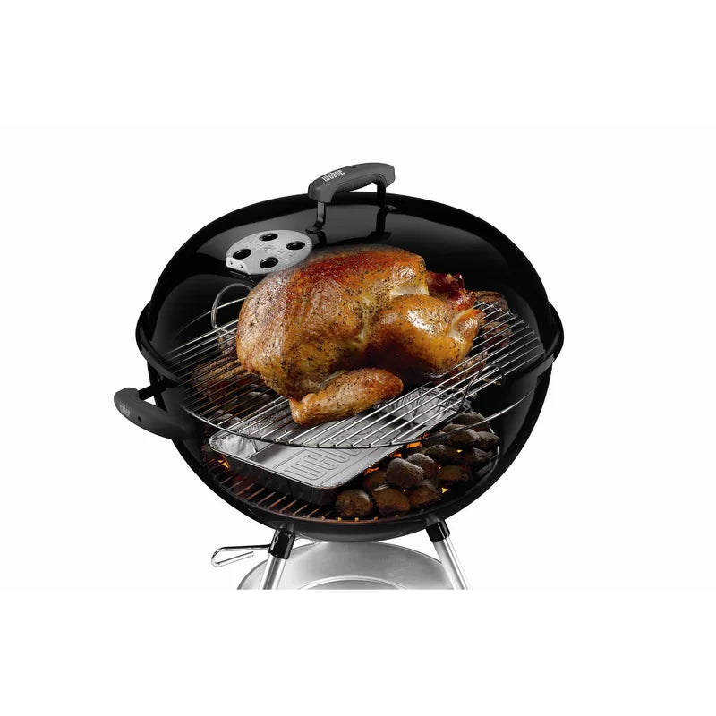 Weber Hervidor negro original de 22"